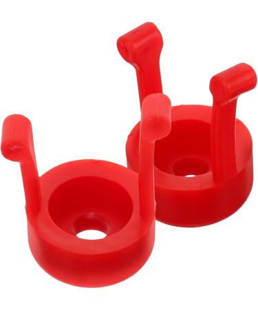 Hemoton Eye Drop Holder Tool - 10 Pcs Eye Drop Applicator Guides & Storage Rack - Portable Eye Drops Aid Rack - Red 3.00x2.00x2.00CM - Buy Online on GoSupps.com