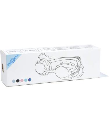 Phelrena Professional Swimming Goggles | Anti-Fog UV Protection, No Leaking | Adults, Men, Women, Kids - Silver - Buy Online on GoSupps.com