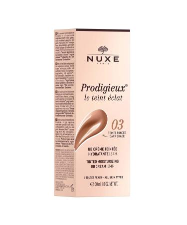Nuxe Prodigieux BB Cr me Teint e Hydratante 30 ml - Teinte : 03 Teinte Fonc e
