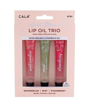 Feel Foxy LIP OIL TRIO: MINT WATERMELON STRAWBERRY