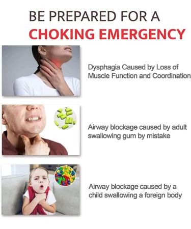 Portable Choking Rescue Device - First Aid Tool for Adults & Children - Buy Online on GoSupps.com