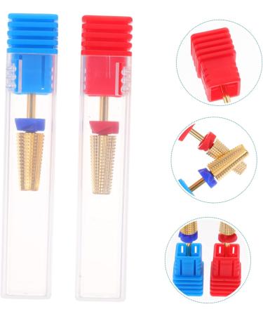 HAPINARY Pedicure Kit Tips Cuticle Bit for Grinder Bit Cuticle Remover Polishing Tungsten Steel Set Gel Pedicure Kit - Buy Online on GoSupps.com