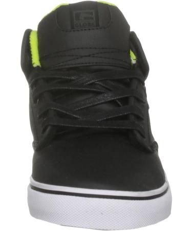 Globe Motley Men's Sneaker 44.5 EU - Black & Lime | International Shipping Available - Buy Online on GoSupps.com