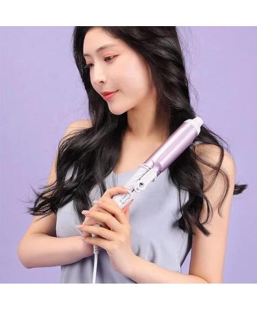 Buy Aiko 1.5 Inch Tourmaline Ceramic Curling Iron - Professional Curling Wand for Soft Waves & Natural Curls - Dual Voltage Negative Ions - International Shipping Available - Buy Online on GoSupps.com