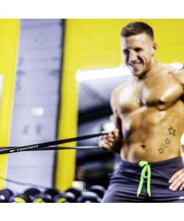 Teknifit Resistance Band - Purple (Heavy) - Full Body Workout Solution with Free Exercise Guide - Home Fitness Essential - Buy Online on GoSupps.com