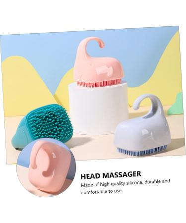 Pink Baby Bath Massager Washer | Portable Infant Shampoo Scrubber | KOMBIUDA - Buy Online on GoSupps.com
