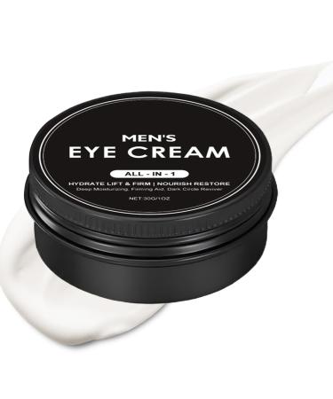 Huxibai Firming Eye Contour Cream Repairing Moisturizing Eye Cream for Men 30g - Nourishing Massage Lotion Anti-Greasy Treatment