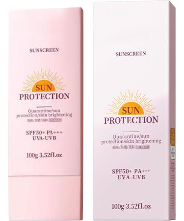 Sun Cream Sun Cream for Women Color Care 100g Light Waterproof Facial Moisturizing Care for Body Makeup Travel - Buy Online on GoSupps.com