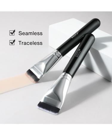 BEILI Foundation Brush Flat Makeup Brush for Foundation Ultra Fine Brush Blush Concealer Brush Ultra Fine Makeup Brush Liquid Powder Brush Applicator - Buy Online on GoSupps.com