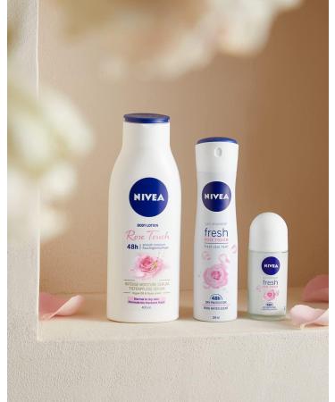 NIVEA Rose Touch 48 H Antiperspirant Roll-On for Women 50 ml - Buy Online on GoSupps.com