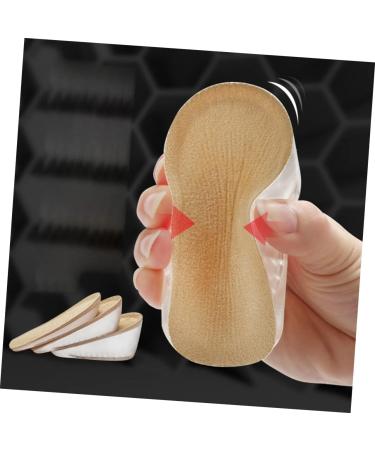 Shop NOLITOY 6 Pairs Booster Pad Shoe Lift - High Heels Inserts for Women | Comfortable Gel Heel Pads for Block Heels & Balloon Arch - Buy Online on GoSupps.com