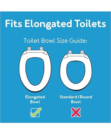 Carex Elongated Hinged Raised Toilet Seat - 3.5 Height, 300lb Capacity - Riser for Handicap Accessibility - Buy Online on GoSupps.com