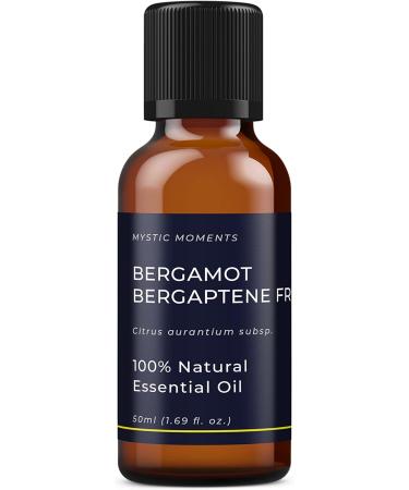 Buy Mystic Moments Bergamotte Bergapten Free Essential Oil 50ml | Vegan GVO-Free Natural Oil for Diffusers Aromatherapy & Massage - Buy Online on GoSupps.com