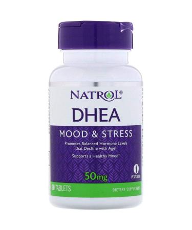 DHEA, 50 mg, 60 Tablets, Natrol
