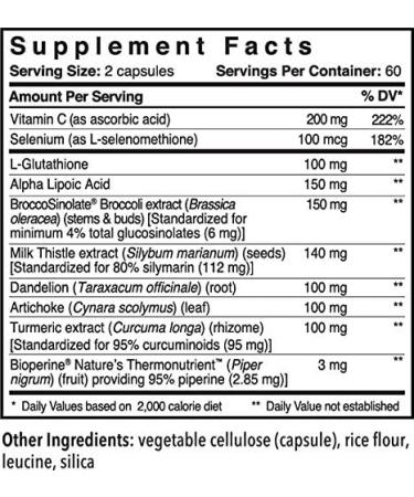 Patient One LiverCare - Liver Health Supplement with Milk Thistle Glutathione Turmeric & Artichoke | 120 Capsules - Shop Internationally - Buy Online on GoSupps.com