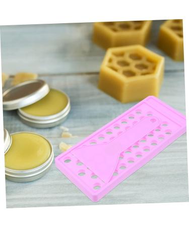 Buy 1 Set Lipstick Filling Mold - DIY Lipgloss Lip Tint Lip Balm Kits with 5 Purple Plastic Trays for Makeup | International Shipping Available - Buy Online on GoSupps.com