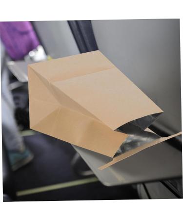FRCOLOR 50 Pcs Outdoor Vomit Bags - Self Sealing Brown Paper Waste Bags for Travel & Pregnant Women - Buy Online on GoSupps.com