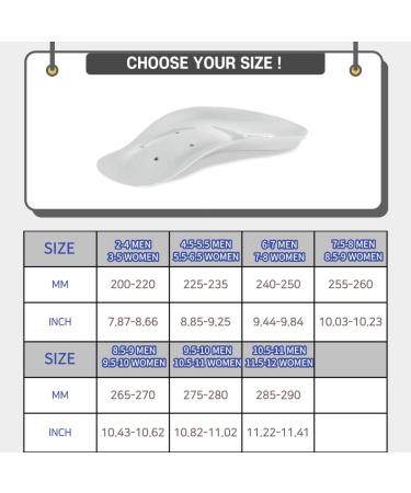 Silver Nano Platinum Arch Insole for Plantar Fasciitis Relief & Foot Odor Elimination - Size 9.5-10 Men's / 10.5 Women's - Buy Online on GoSupps.com