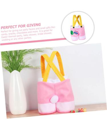 Alipis Trousers for Age Themed Kids Party Lovely Portable Style Candy Bag Suspender on Cartoon Storage 18X15X7CM Pink - Buy Online on GoSupps.com