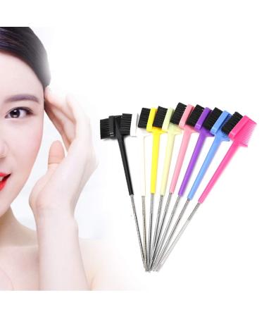 Buy 8-Pcs Professional Soft Hair Double Head Eyebrow Brush & Eyelashes Comb | Essential Makeup Tool for Flawless Beauty - Fast International Shipping - Buy Online on GoSupps.com