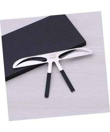 POPETPOP Eyebrow Tools Foot File Stickers Replacement Eyes Eyebrow Stencil Kit Suite Eyebrow Trimming Set - Buy Online on GoSupps.com