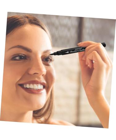 Outanaya 4pcs Eyeliner Smudge-proof Eye Definer Ink Liner Makeup Long-lasting Eye Pencil Eye Stamp Black Abs - Buy Online on GoSupps.com
