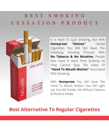 Honeyrose Deluxe Herbal Sticks - Tobacco & Nicotine Free | Buy Online - Buy Online on GoSupps.com