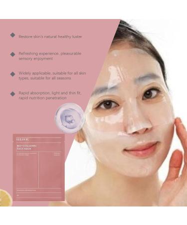 Bio Collagen Face Mask Bio-Collagen Deep Mask Bio Collagen Real Deep Mask Natural Organic Night Collagen Mask Anti-aging Collagen Mask Soluble Collagen Mask Bio Collagen Facial Mask - Buy Online on GoSupps.com