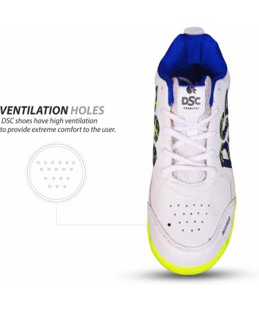 DSC Beamer Cricket Shoes for Boys & Men - Lightweight Durable Size 43 EU | International Shipping - Buy Online on GoSupps.com
