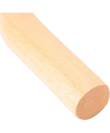 Verdant Touch Wooden Scraper Gua Sha Tool | Wood Massage Stick for Back Neck Shoulders & Legs - International Shipping Available - Buy Online on GoSupps.com