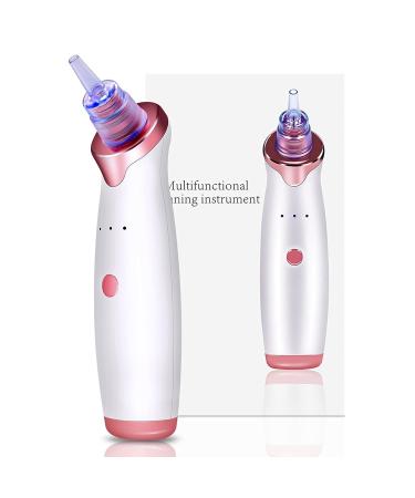 White Rose Gold Powerful Pore Vacuum Electric Blackhead Extractor - Buy Online on GoSupps.com