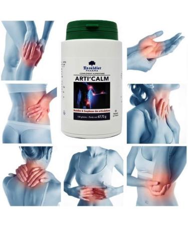 Glucosamine Sulfate - Marine Collagen - Muscle Joint Pain - Chondroitin - Cartilage Protection - Articalm 120 - Buy Online on GoSupps.com