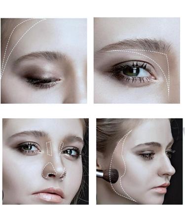 FOCALLURE 3 Types 3 Colors Blush Highlighter Bronzer Palette Contour Shadow Powder Face Mankeup(3) - Buy Online on GoSupps.com