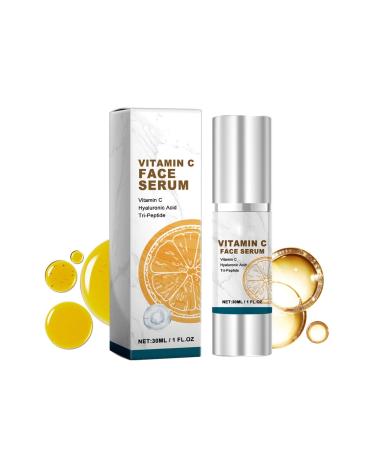Vitamin C Hydrating Serum - Vitamin C Serum for Face - Anti-Ageing Face Serum for Women - Vitamin C Serum with Hyaluronic Acid - Skin Care - Vitamin C Serum Face - Restore & Boost Collagen Face Serum