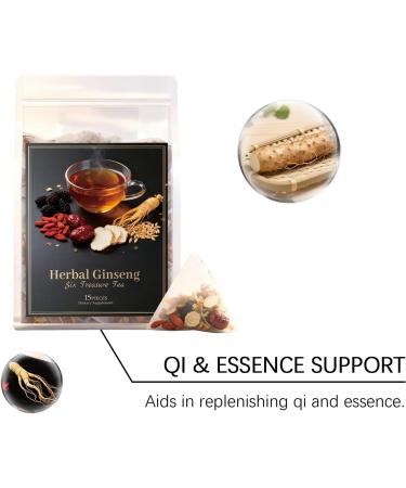 Paquet De 2 Sachets Th Herbal Health Six-Treasure Booster Vitalit Naturel For L' nergie Et La Nutrition M lange D'herbes 100% Pur Soulagement Fatigue Infusion Facile - Buy Online on GoSupps.com