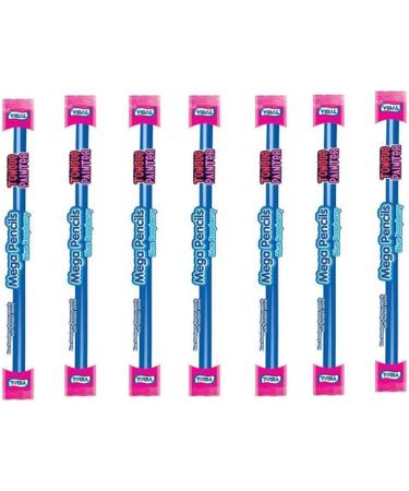 Blue Raspberry Flavour Mega Pencils 23g - Individually Wrapped Pencils (10 Pencils) - Buy Online on GoSupps.com
