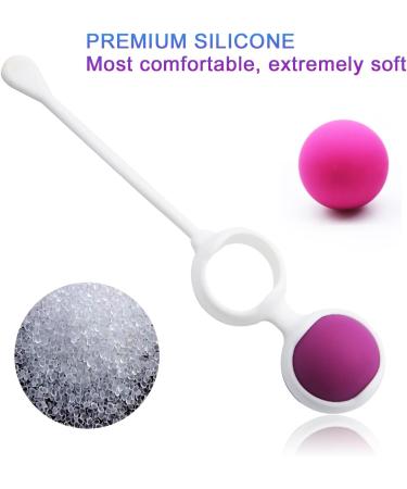 Adorime Kegel Exercise Balls for Women - 4-Piece Weighted Pelvic Floor Strengthening Kit for Beginners - Tightening Training System - Buy Online on GoSupps.com