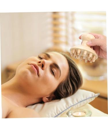 Partykindom Handmade Wooden Massage Comb Set - 2 STK Health & Wellness Tool for Scalp Beard & Shampoo - Buy Online on GoSupps.com