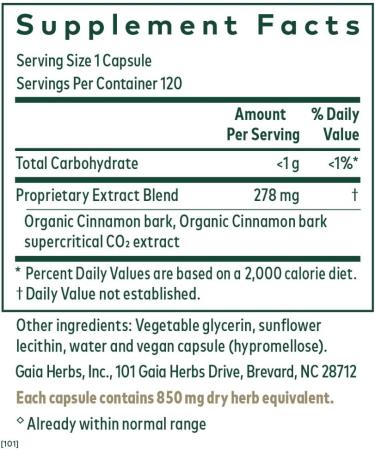 Gaia PRO Cinnamon Bark - Premium Quality Supplement - Buy Online on GoSupps.com