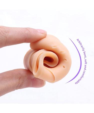 Silicone Gel Toe Pads - Breathable Ballet Foot Protection (2 Pairs Beige) - Buy Online on GoSupps.com