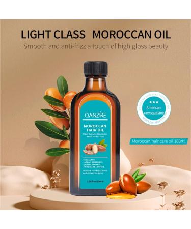 Moroccan Hair Oil 100ml | Natural Plant Extracts for Moisturizing Frizz Control & Hair Care - Buy Online on GoSupps.com
