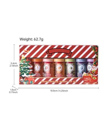 Color Changing Lip Balm 7Pcs Lipstick Kit Christmas Gifts for Women Stocking Stuffers Small Holiday Gifts for Friends Family Coworkers Party Favors - Buy Online on GoSupps.com