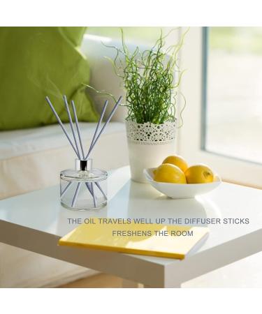 Hossian 50PCS Grey Reed Diffuser Sticks - 7.5 Inch Fragrance Decor for Office and Home - Refill Oil Sticks - Buy Online on GoSupps.com