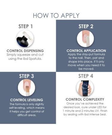 IBD Pro-Hybrid Cool Pink Nail Control Gel 2 oz - LED/UV Nail Enhancement - Buy Online on GoSupps.com