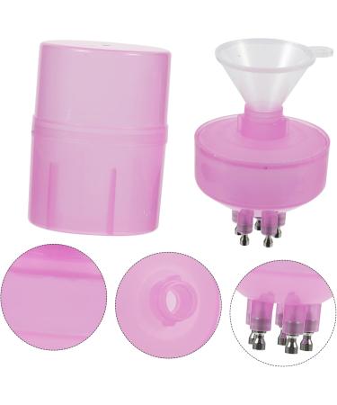 Hair Color Applicator Bottle Set - Pink Dropper for Dying Hair - 6.3x4.5cm International Shipping - Buy Online on GoSupps.com