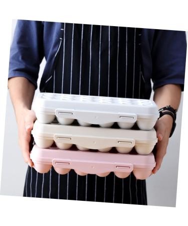 Uonlytech Box Outdoor Egg Carton Plastic Storage Bins Plastic Egg Tray Egg Trays Anti-collision Egg Rack Pp - Buy Online on GoSupps.com