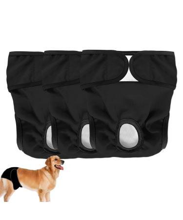 Dog diapers 3 pieces Reusable diapers for bitches Dog diapers.