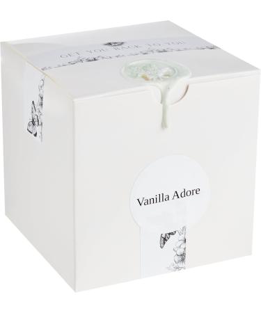 Vanilla Adore Aromatherapy Candles - Stress Relief & Caramelized Sugar Scent | 100% Natural Coconut Wax 8oz - Buy Online on GoSupps.com