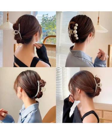 Large Non-Slip Hair Clips for Women & Girls - 5 Pieces Jaw Clips for Thick & Thin Hair - Buy Online on GoSupps.com