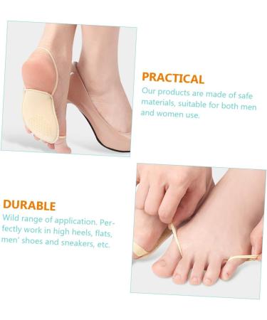 FOMIYES 2 Pairs High Heel Forefoot Pads - Comfortable Metatarsal Shoe Inserts for Foot Pain Relief - Perfect High Heel Accessories - Buy Online on GoSupps.com
